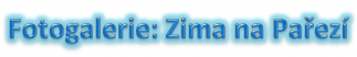 Zima na Pařezí